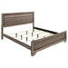 Kauffman California King, E.king, & Queen Panel Bed Washed Taupe - Wayne's Fine Furniture & Bedding (Jacksonville,FL)