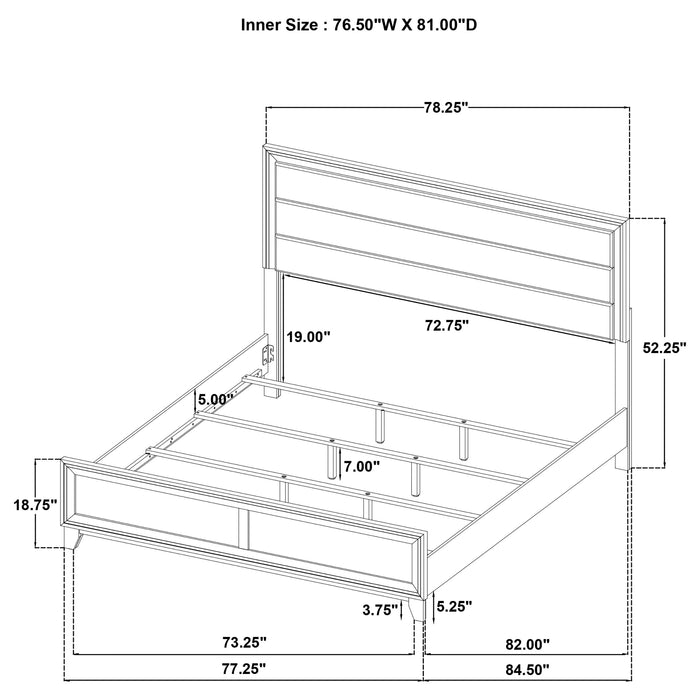 Welsley 4 & 5 PieceBedroom Set