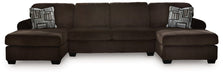 Kimlee Sectional with Double Chaise - Wayne's Fine Furniture & Bedding (Jacksonville,FL)