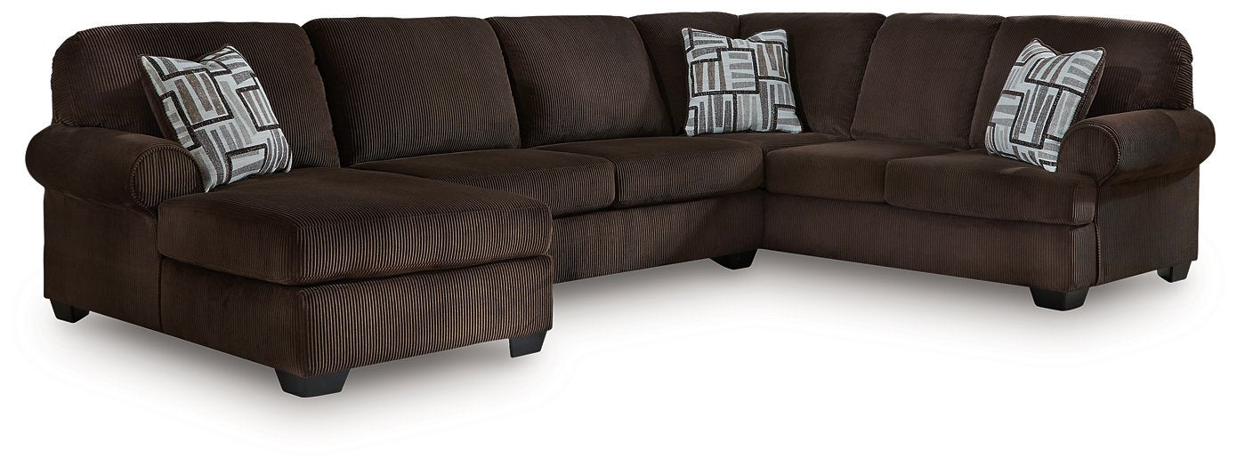 Kimlee Sectional with Chaise - Wayne's Fine Furniture & Bedding (Jacksonville,FL)