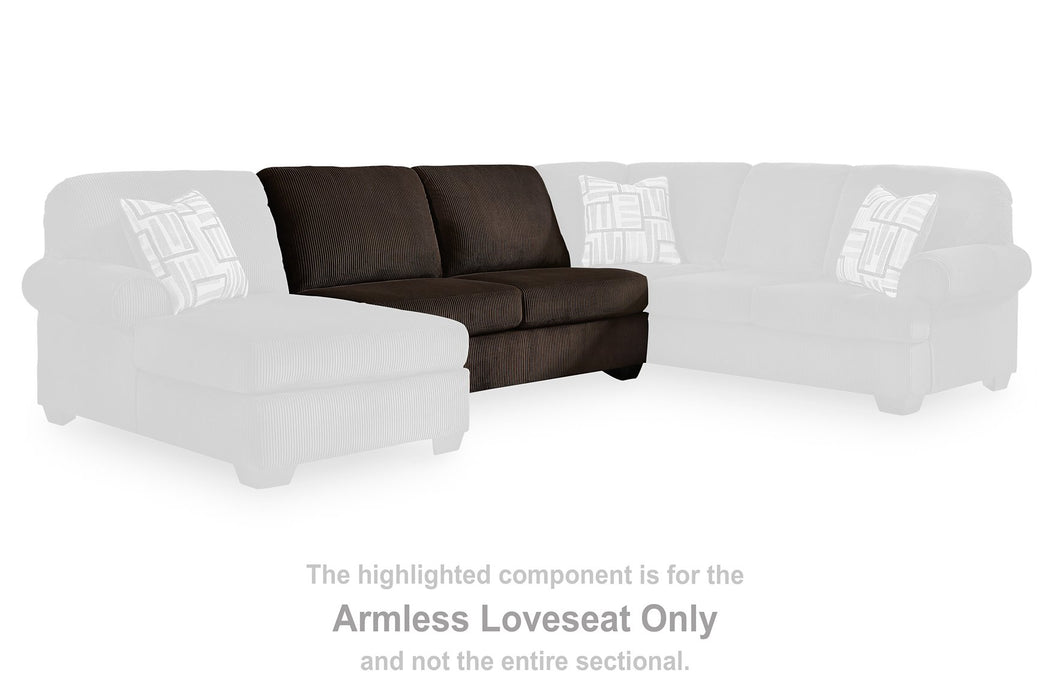 Kimlee Sectional with Double Chaise - Wayne's Fine Furniture & Bedding (Jacksonville,FL)