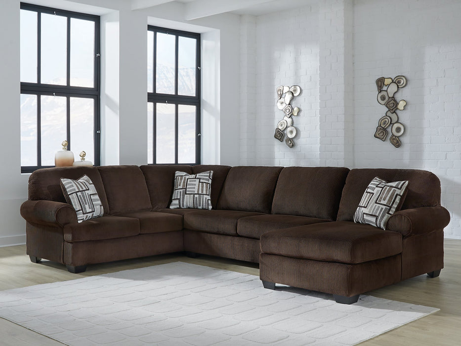 Kimlee Sectional with Chaise - Wayne's Fine Furniture & Bedding (Jacksonville,FL)