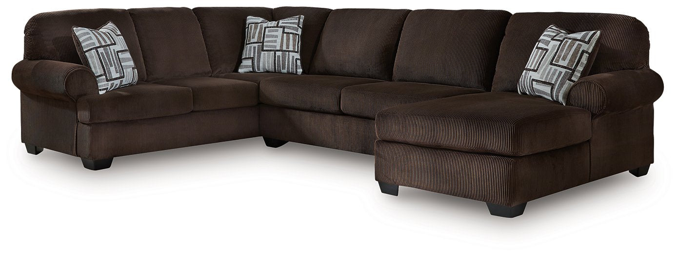 Kimlee Sectional with Chaise - Wayne's Fine Furniture & Bedding (Jacksonville,FL)