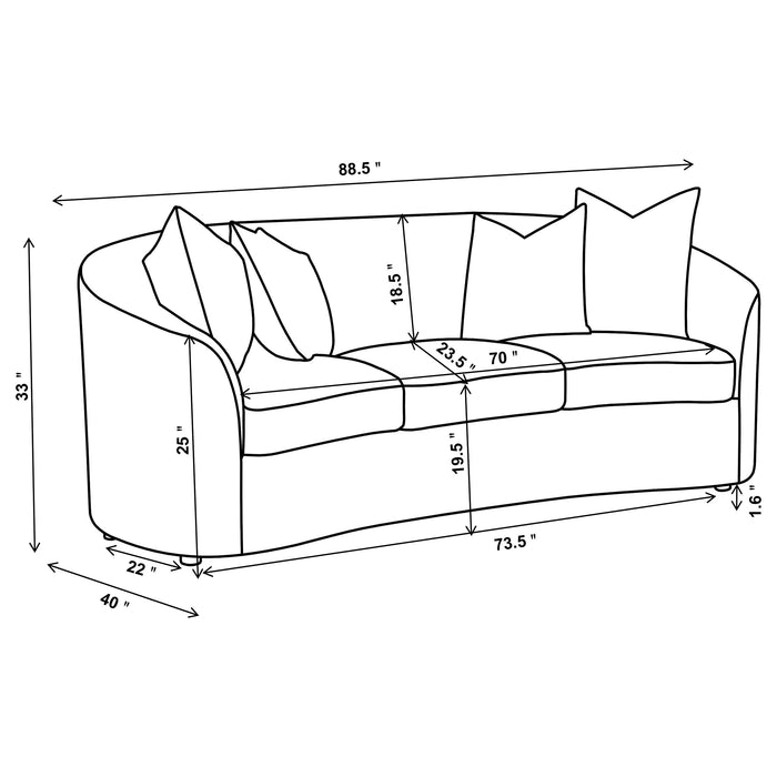 Rainn Living room set - Wayne's Fine Furniture & Bedding (Jacksonville,FL)