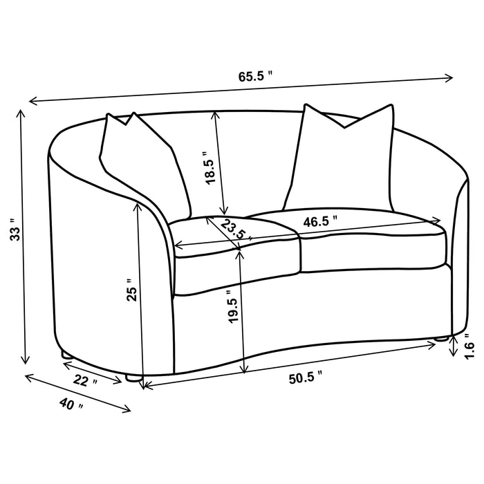 Rainn Living room set - Wayne's Fine Furniture & Bedding (Jacksonville,FL)