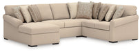 LadyMae Sectional with Chaise - Wayne's Fine Furniture & Bedding (Jacksonville,FL)