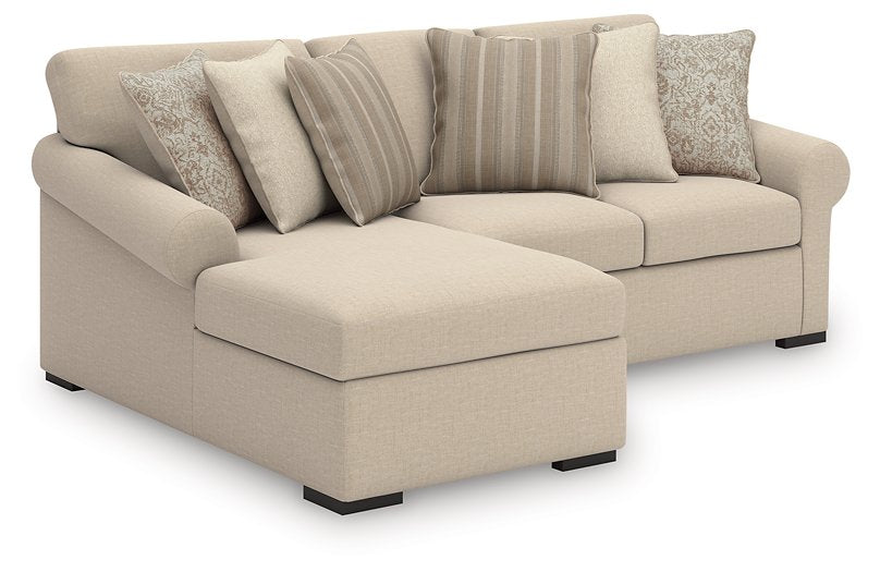 LadyMae Sectional with Chaise - Wayne's Fine Furniture & Bedding (Jacksonville,FL)