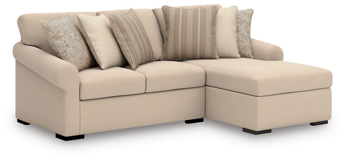 LadyMae Sectional with Chaise - Wayne's Fine Furniture & Bedding (Jacksonville,FL)