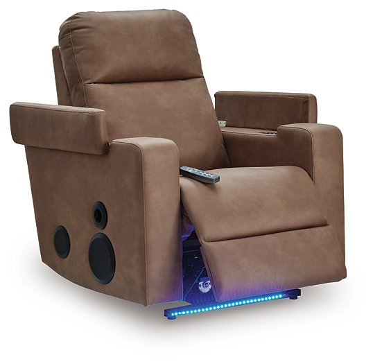 Lorrenton Power Glider Recliner with Audio System - Wayne's Fine Furniture & Bedding (Jacksonville,FL)