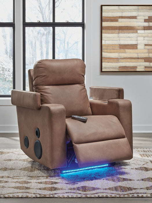 Lorrenton Power Glider Recliner with Audio System - Wayne's Fine Furniture & Bedding (Jacksonville,FL)