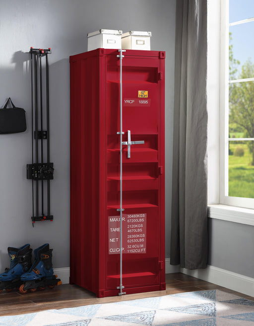 Cargo Red Wardrobe (Single Door) image