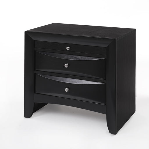 Ireland Black Nightstand image