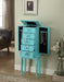 Tammy Light Blue Jewelry Armoire image