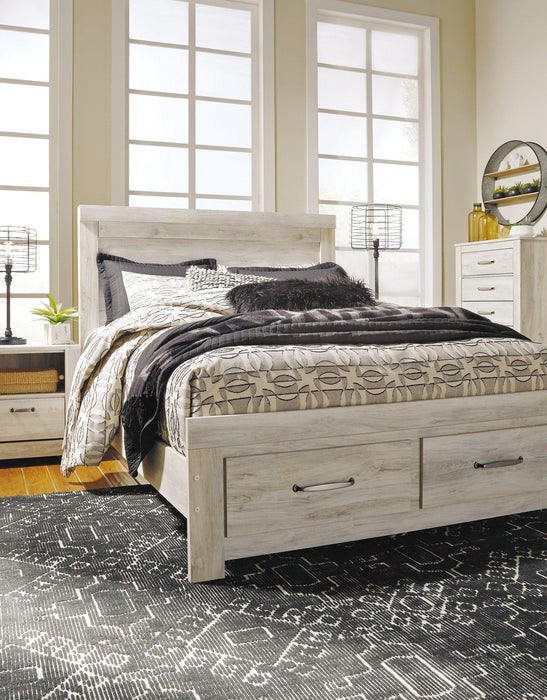 Bellaby Bed with 2 Storage Drawers - Wayne's Fine Furniture & Bedding (Jacksonville,FL)