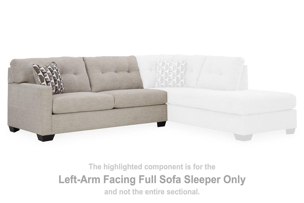 Mahoney 2-Piece Sleeper Sectional with Chaise