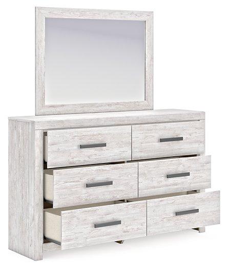 Cayboni Dresser and Mirror - Wayne's Fine Furniture & Bedding (Jacksonville,FL)
