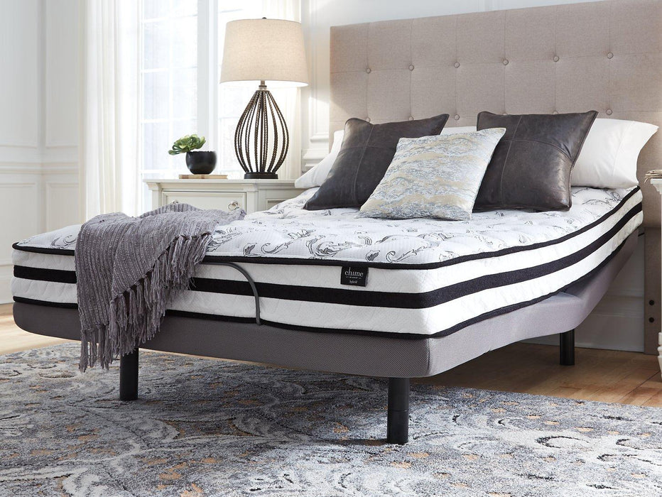8 Inch Chime Innerspring Mattress Set - Wayne's Fine Furniture & Bedding (Jacksonville,FL)