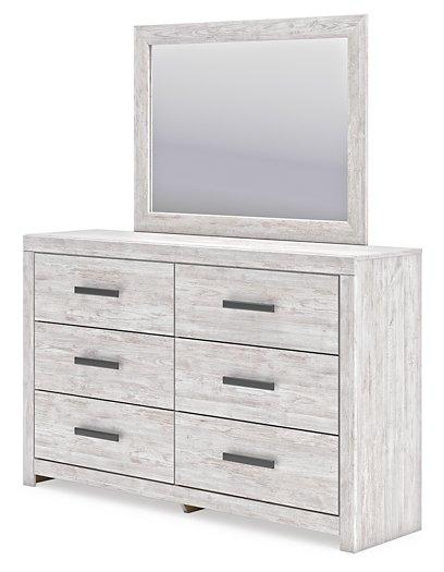 Cayboni Dresser and Mirror - Wayne's Fine Furniture & Bedding (Jacksonville,FL)