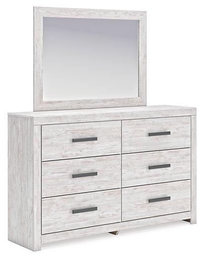 Cayboni Dresser and Mirror - Wayne's Fine Furniture & Bedding (Jacksonville,FL)