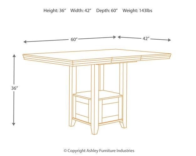Ralene Counter Height Dining Set - Wayne's Fine Furniture & Bedding (Jacksonville,FL)