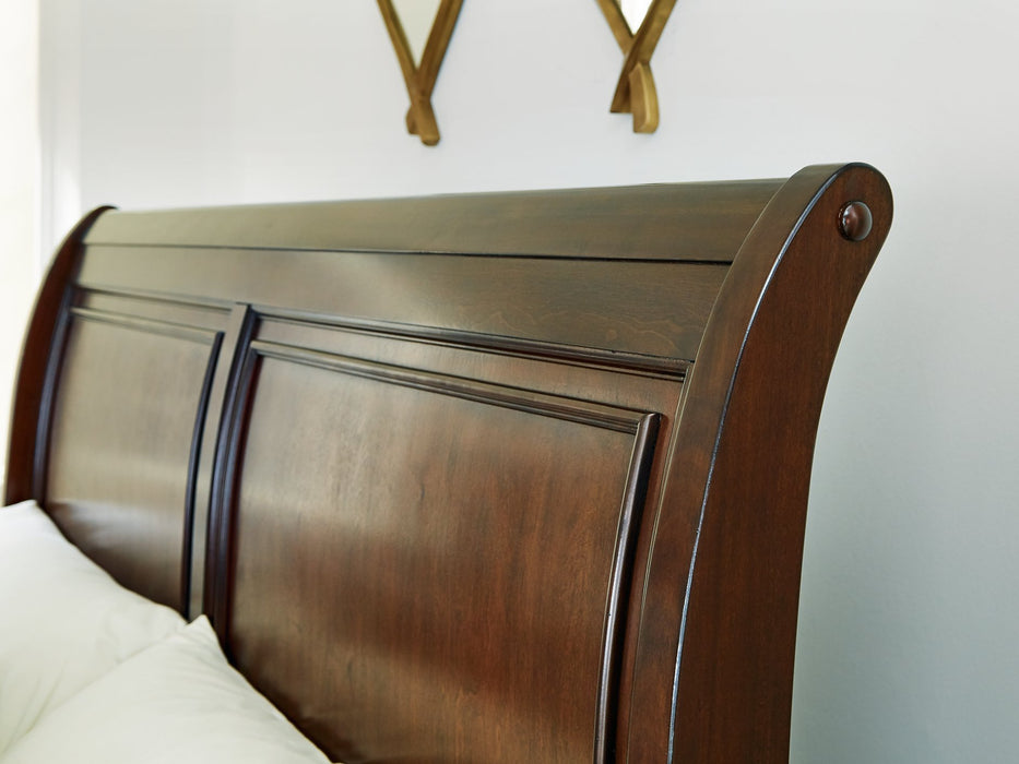 Trellington Sleigh Storage Bed