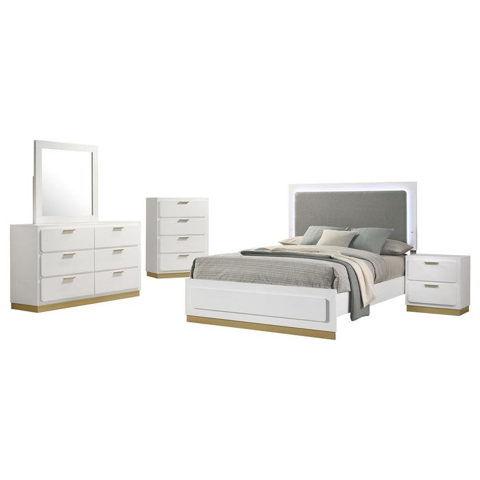 Caraway 5 Pc Bedroom Set - Wayne's Fine Furniture & Bedding (Jacksonville,FL)