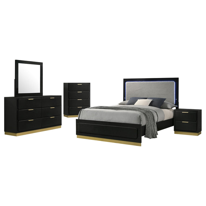 Caraway 5 Pc Bedroom Set - Wayne's Fine Furniture & Bedding (Jacksonville,FL)