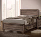 Kauffman California King, E.king, & Queen Panel Bed Washed Taupe - Wayne's Fine Furniture & Bedding (Jacksonville,FL)