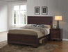 Kauffman California King, Eastren King, & Queen Panel Bed Dark Cocoa - Wayne's Fine Furniture & Bedding (Jacksonville,FL)