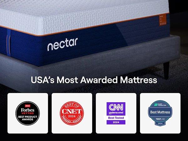 Nectar Ultra Hybrid 5.1 Mattress - Wayne's Fine Furniture & Bedding (Jacksonville,FL)