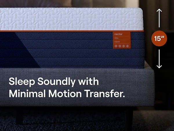 Nectar Ultra Hybrid 5.1 Mattress - Wayne's Fine Furniture & Bedding (Jacksonville,FL)